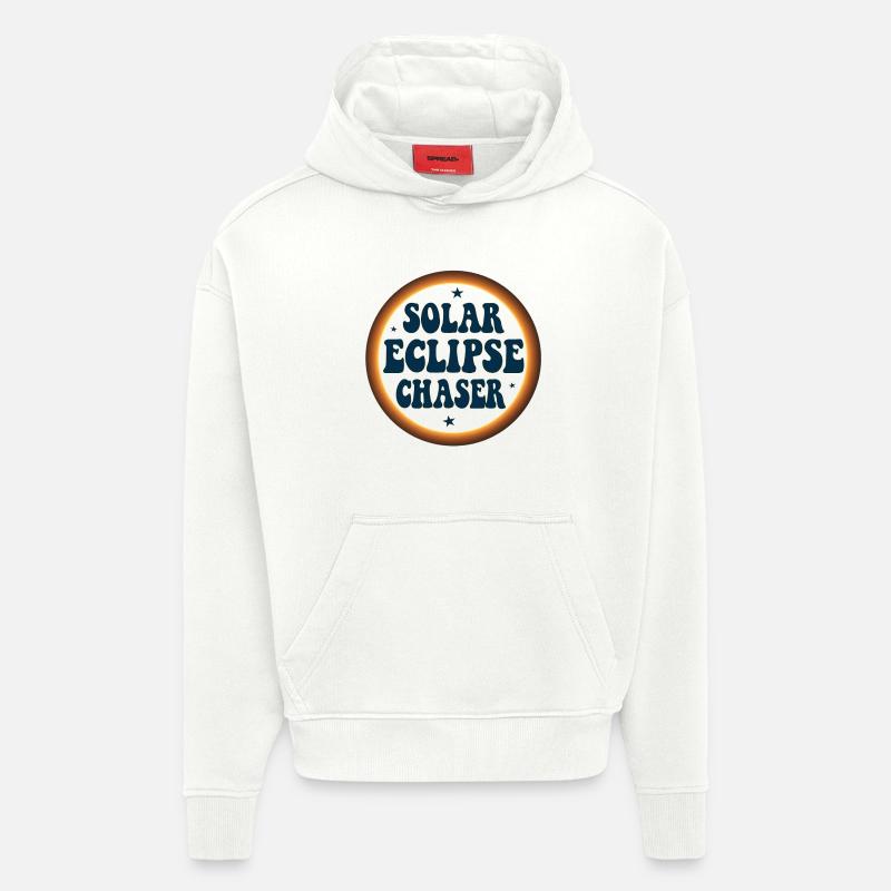 Solar eclipse chaser - Hoodie- made by SPREAD  - OFF WHITE