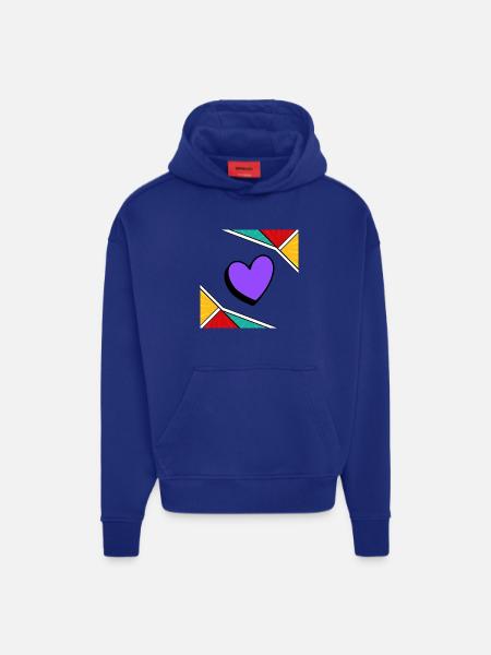 Love Art - Hoodie- made by SPREAD  - OFF WHITE