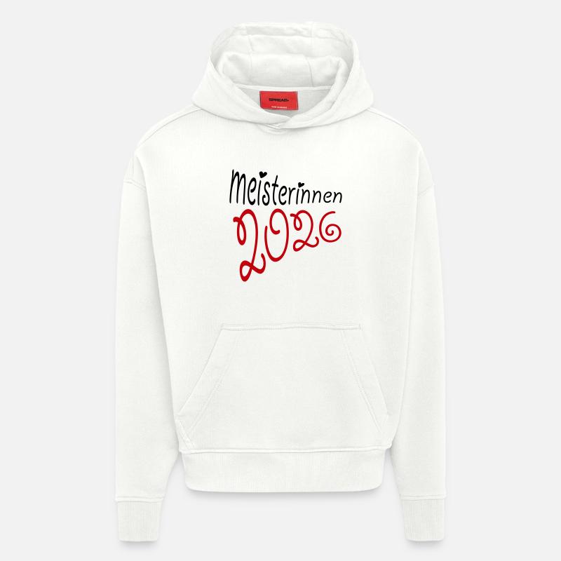 Champion 2026 Champion - Sweat à capuche bio épais oversize fabriqué en UE - OFF WHITE