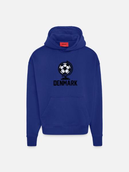 Denmark Fussball - Hoodie- made by SPREAD - OFF WHITE
