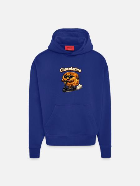 Chocolatine scooters - Hoodie- made by SPREAD  - OFF WHITE