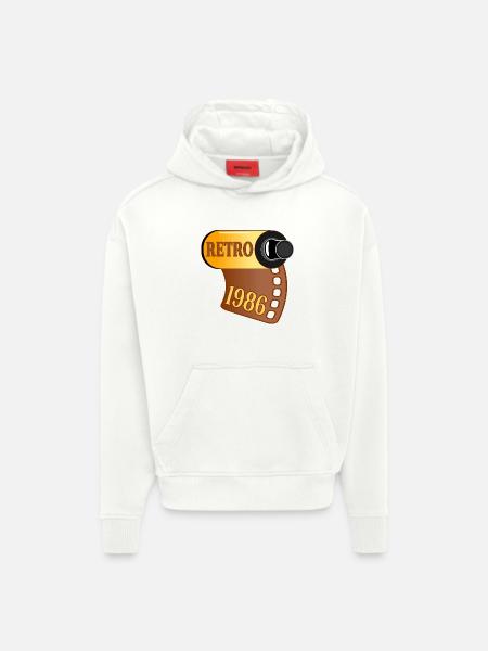 Birthday 1986 Photography - Hoodie- made by SPREAD - OFF WHITE