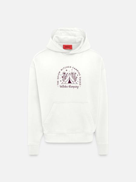 Witches camping witch camp trip - Hoodie- made by SPREAD - OFF WHITE