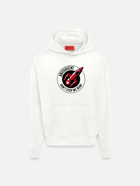 High School Graduate – Don't Stop Me Now! (Abitur / POS 3C) - Hoodie- made by SPREAD  - OFF WHITE