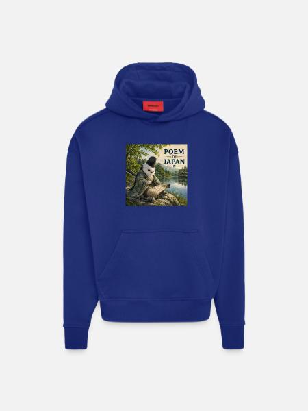 Japanischer Shima Enaga Dichtervogel - Hoodie- made by SPREAD - OFF WHITE