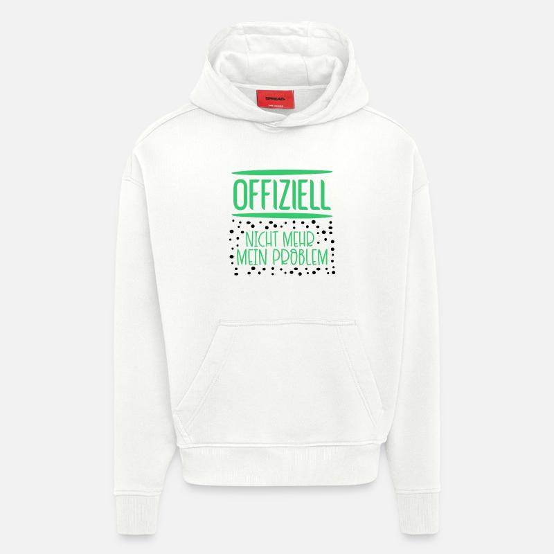 Verantwortung Probleme - Hoodie- made by SPREAD  - OFF WHITE