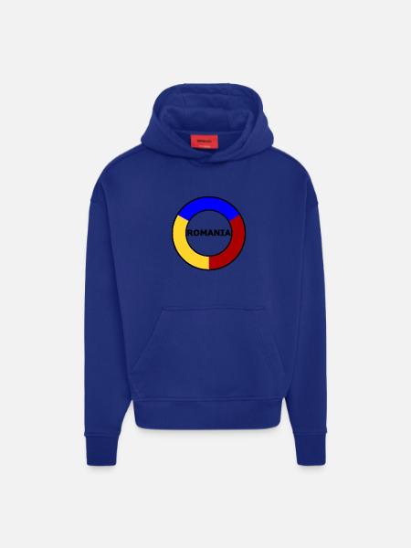 Colour Circle Ring Primary Colours - Hoodie- made by SPREAD - OFF WHITE