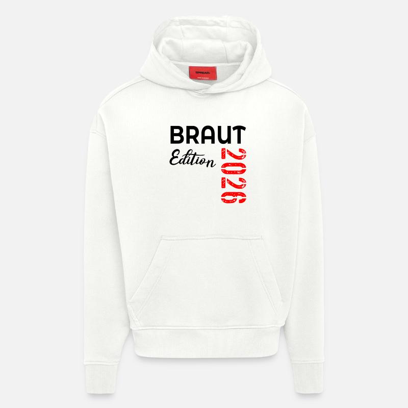 Hochzeit Braut 2026 - Hoodie- made by SPREAD  - OFF WHITE