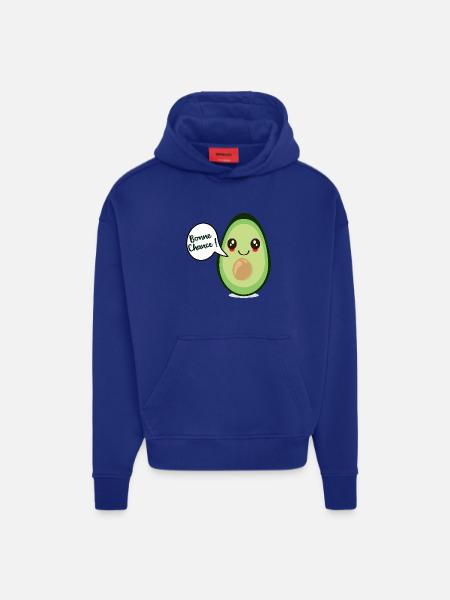 Bonne_change_Avocat - Hoodie- made by SPREAD - OFF WHITE