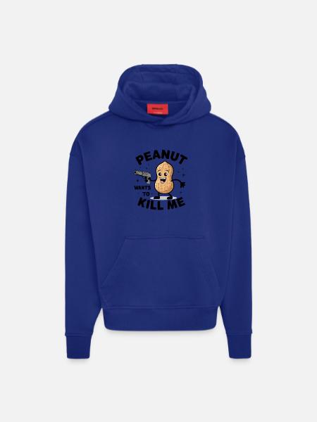 Bewusstsein für Erdnussallergien - Hoodie- made by SPREAD - OFF WHITE