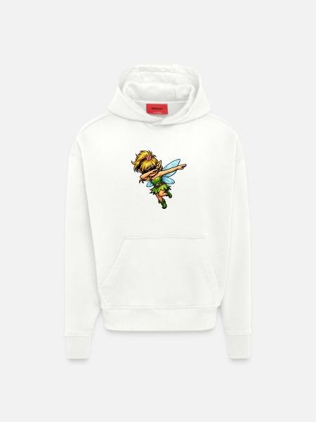 Dabbing Weibliche Fee - Hoodie- made by SPREAD - OFF WHITE
