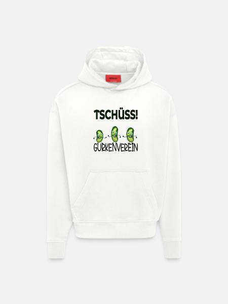 Abschied Kollegen Gurkenverein - Hoodie- made by SPREAD  - OFF WHITE