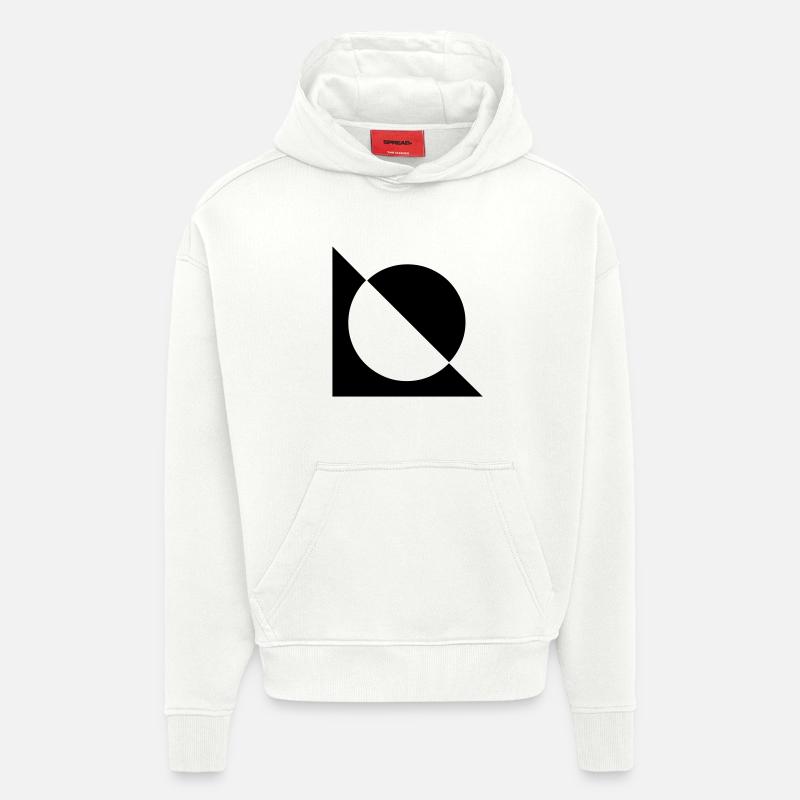 Schwarz und Weiss - Hoodie- made by SPREAD  - OFF WHITE