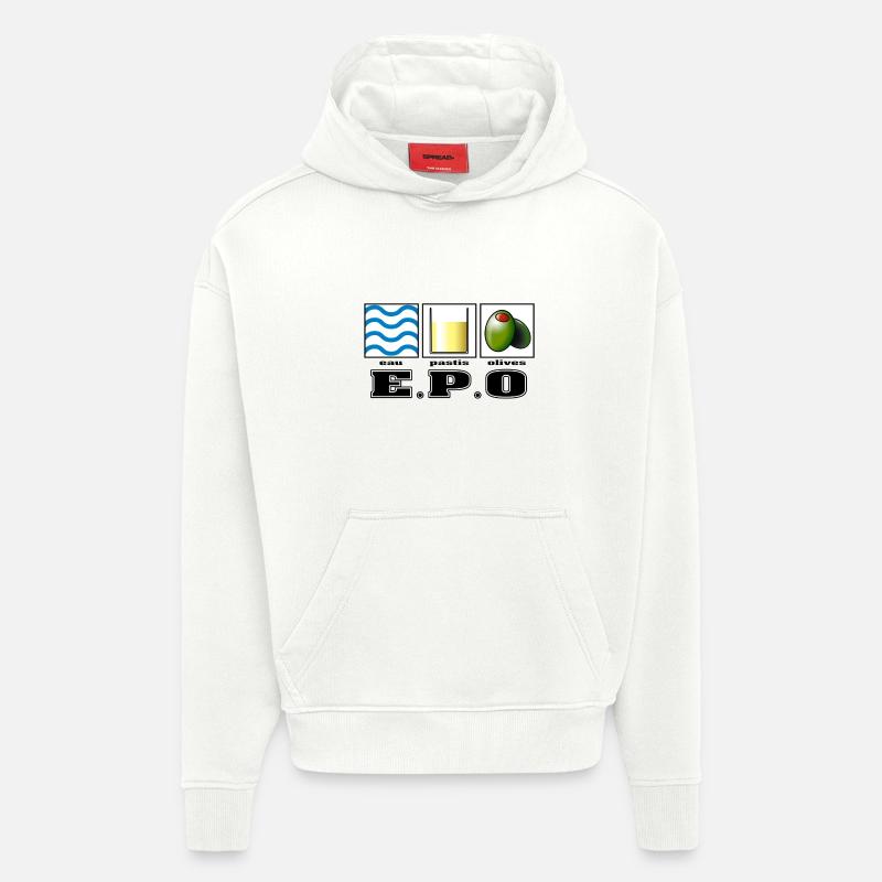 epo - Hoodie- made by SPREAD  - OFF WHITE