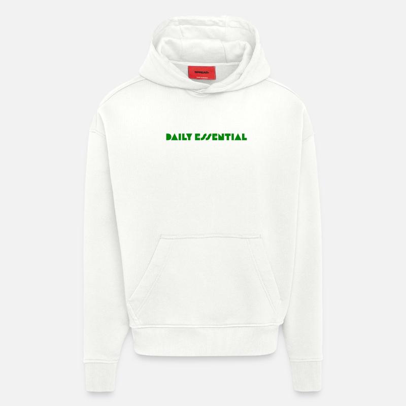 Basic but Bold - Hoodie- made by SPREAD  - OFF WHITE