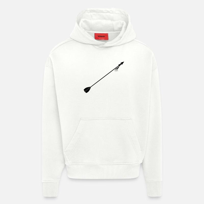 Wikinger-Pfeil - Hoodie- made by SPREAD  - OFF WHITE