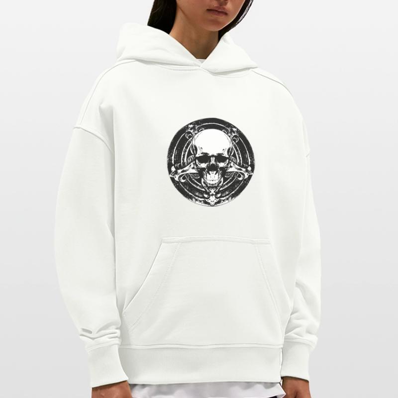 Pentaskull - Five points. A skull. Zero mercy. Hoodie- made by SPREAD 