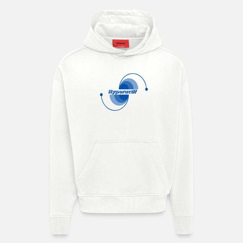 Hyperactive - Hoodie- made by SPREAD  - OFF WHITE