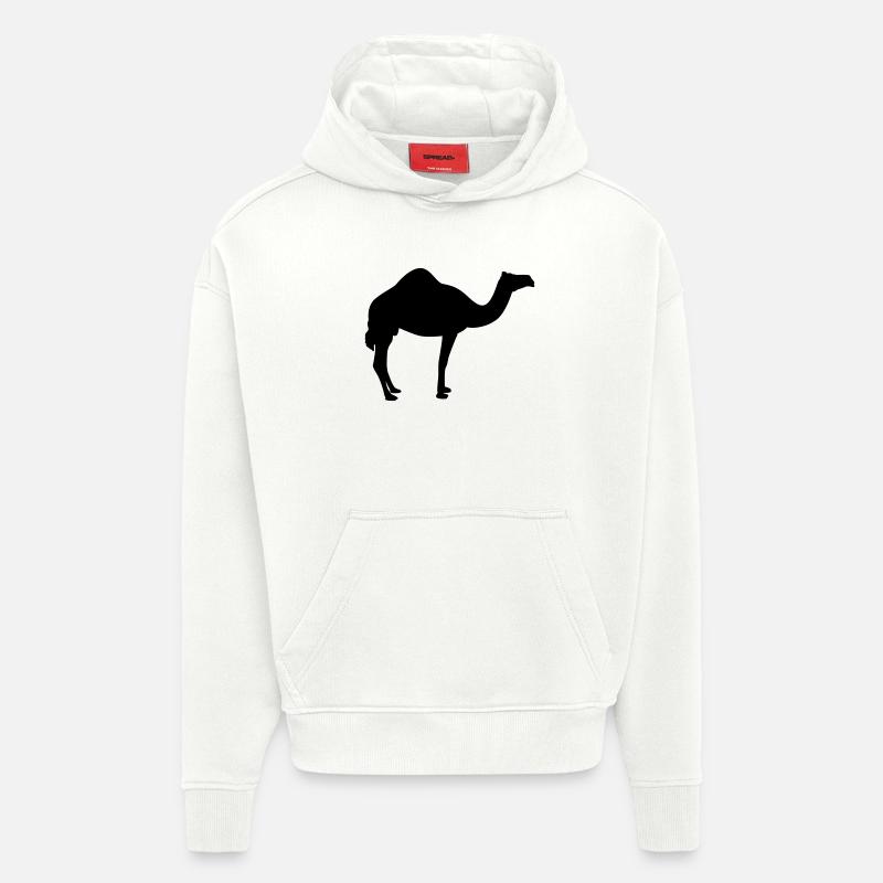Kamel - Hoodie- made by SPREAD  - OFF WHITE