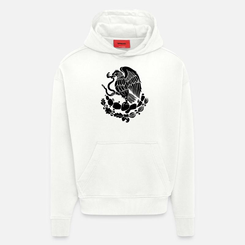 mexico - Hoodie- made by SPREAD  - OFF WHITE