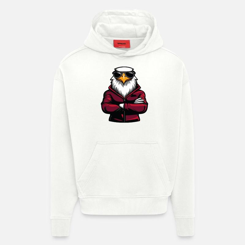 adler comic - Hoodie- made by SPREAD  - OFF WHITE