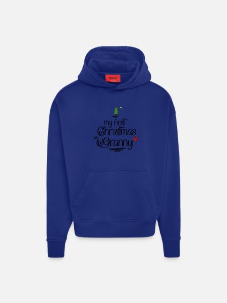 My first Christmas as Granny - Hoodie- made by SPREAD - OFF WHITE