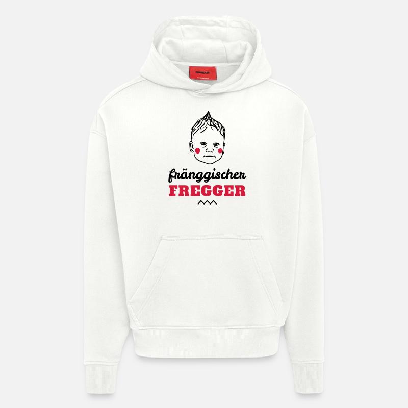 fränggischer fregger - Hoodie- made by SPREAD  - OFF WHITE