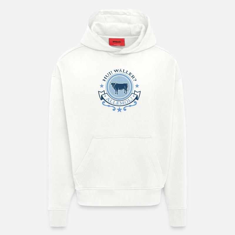 Heimat bedeutet Westerwald GESCHENK - Hoodie- made by SPREAD  - OFF WHITE