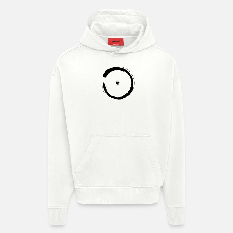 Sonne Astrologie Symbol - Hoodie- made by SPREAD - OFF WHITE