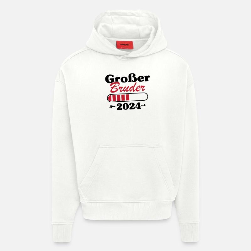 Großer Bruder Loading 2024 - Hoodie- made by SPREAD  - OFF WHITE