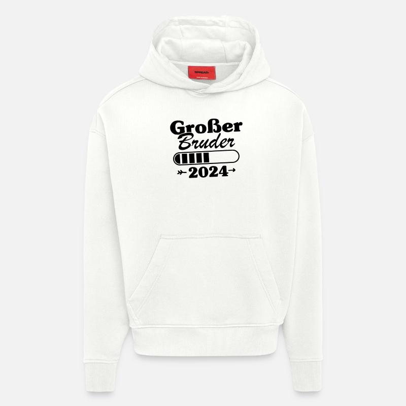 Großer Bruder Loading 2024 - Hoodie- made by SPREAD  - OFF WHITE