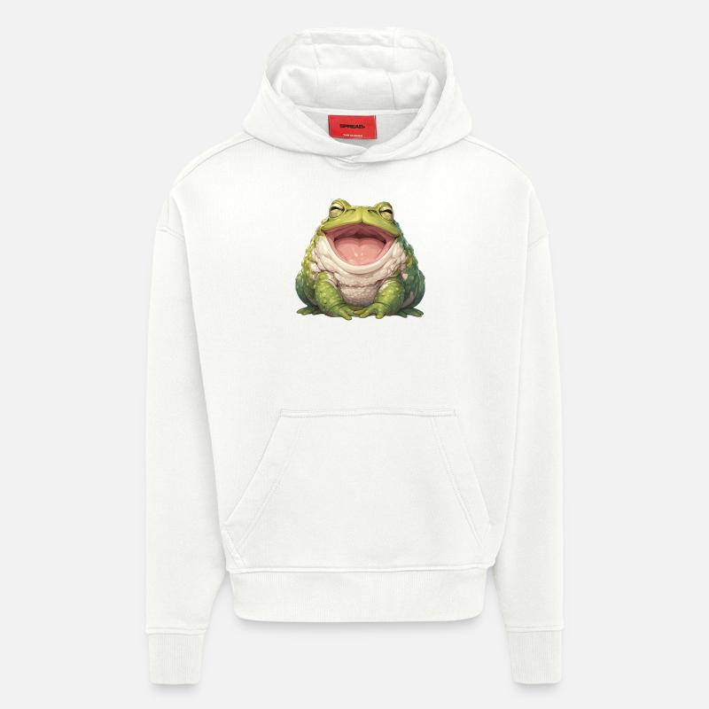 Toad Toads Toad - Hoodie- made by SPREAD  - OFF WHITE