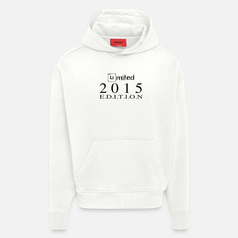 Edition Limitée 2015 - Sweat à capuche bio épais oversize fabriqué en UE - OFF WHITE