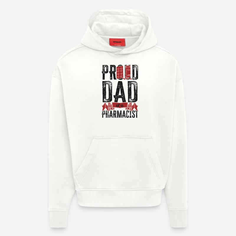 Pharmacy Tech Technician - Hoodie- made by SPREAD  - OFF WHITE