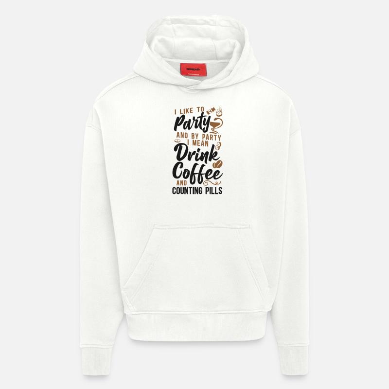 Pharmacy Tech Technician - Hoodie- made by SPREAD  - OFF WHITE