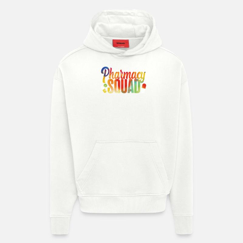 Pharmacy Tech Technician - Hoodie- made by SPREAD  - OFF WHITE