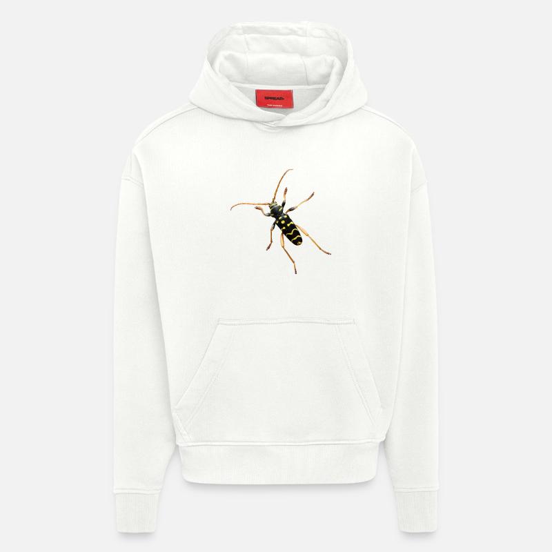 Eichenwidderbock - Hoodie- made by SPREAD  - OFF WHITE