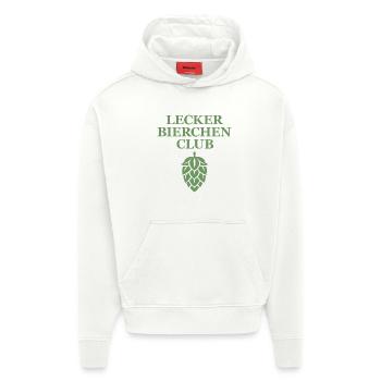 Lecker Bierchen Club - Lecker Bierchen - Bier - Hoodie- made by SPREAD  - OFF WHITE - Vorne