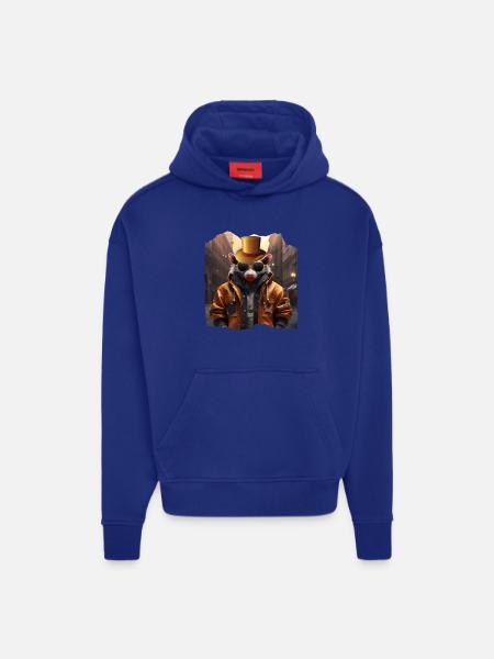 City Possum - Hoodie- made by SPREAD  - OFF WHITE
