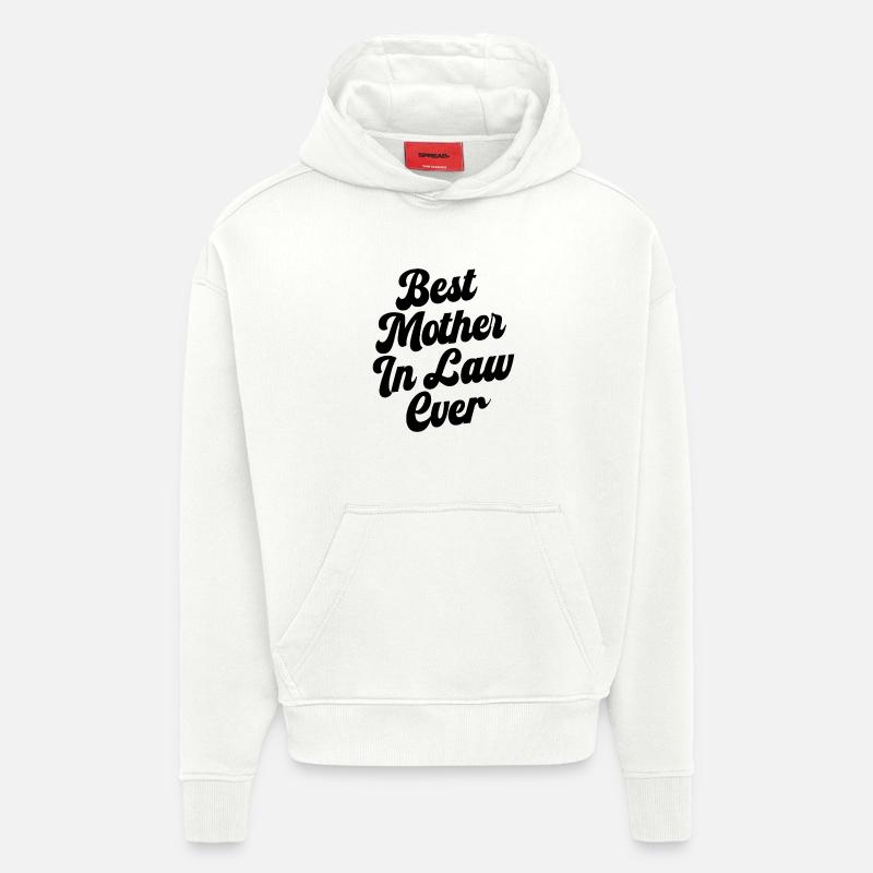 Die beste Schwiegermutter aller Zeiten - Hoodie- made by SPREAD - OFF WHITE