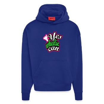  Wheelie Streetstyle Design - Hoodie- made by SPREAD  - OFF WHITE - Vorne