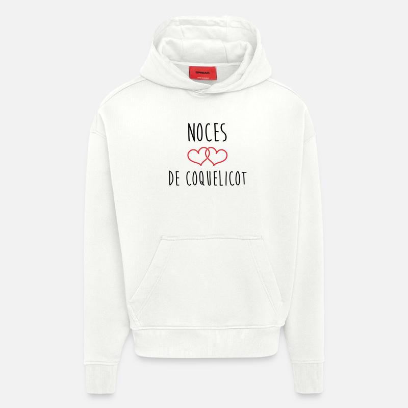 Mohnhochzeit 8 Jahre Ehe - Hoodie- made by SPREAD  - OFF WHITE