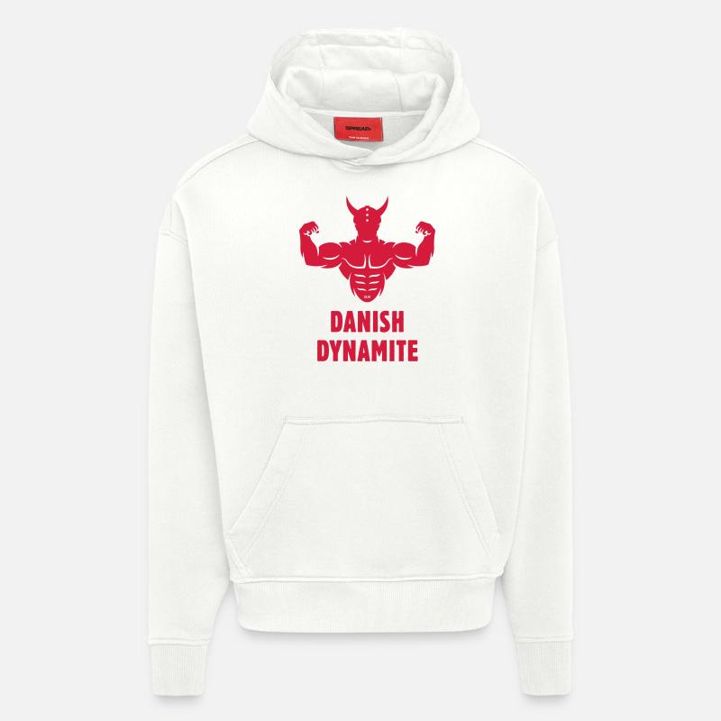Danish Dynamite (Dänemark / Wikinger) - Hoodie- made by SPREAD  - OFF WHITE