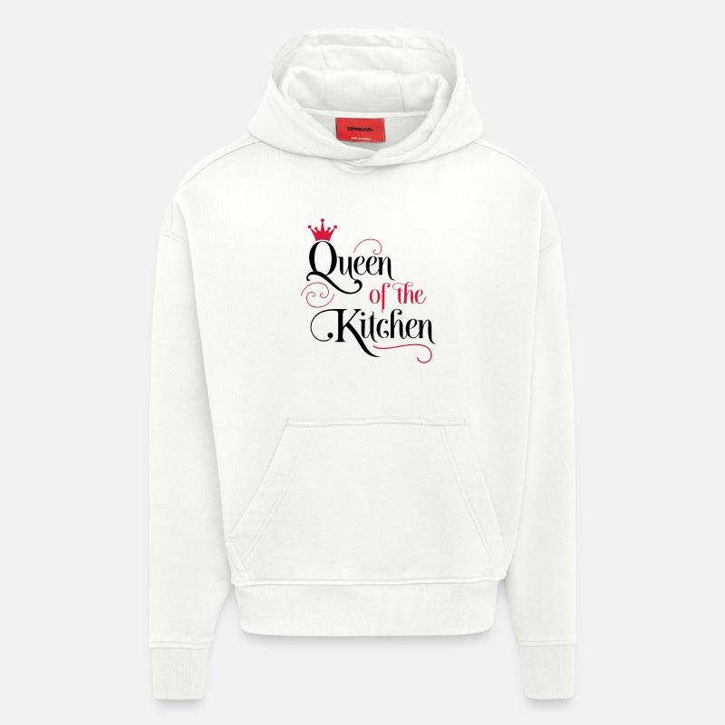 cuisine - Sweat à capuche bio épais oversize fabriqué en UE - OFF WHITE