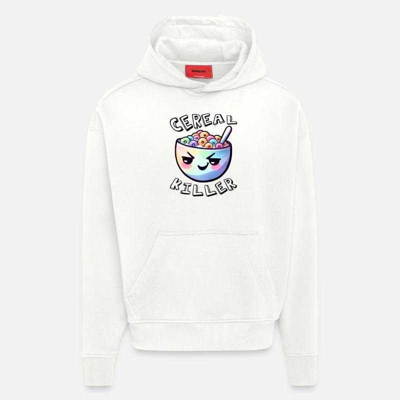 Getreide-Killer - Hoodie- made by SPREAD  - OFF WHITE