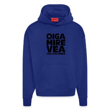 Oiga, Mire, Vea - Hoodie- made by SPREAD  - OFF WHITE - Vorne