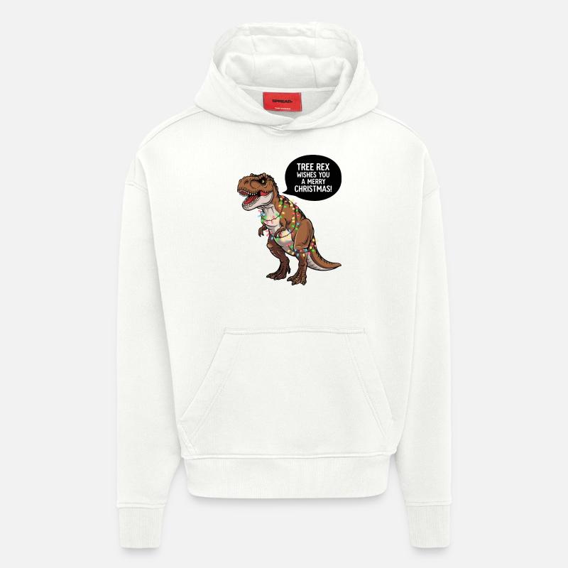 Baum Rex - Hoodie- made by SPREAD  - OFF WHITE