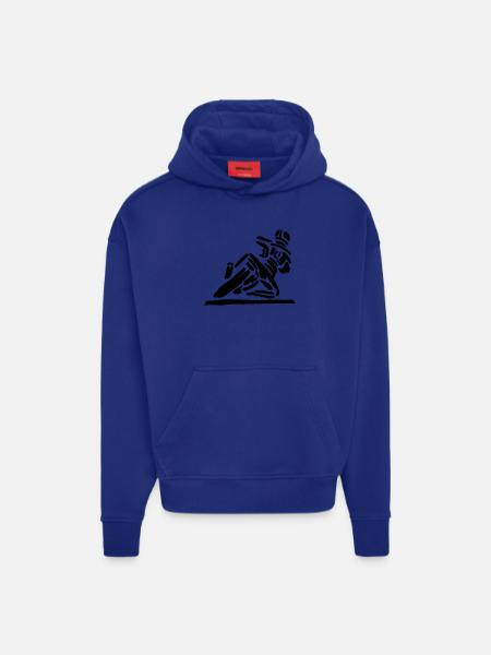 Hanging_of - Hoodie- made by SPREAD - OFF WHITE