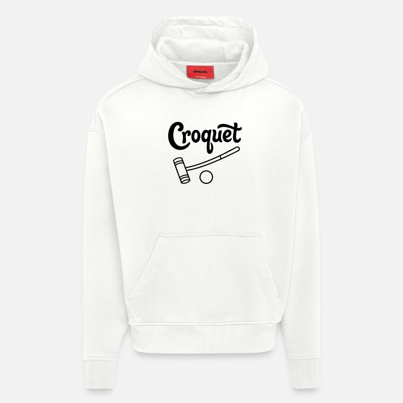 Krocket - Hoodie- made by SPREAD - OFF WHITE