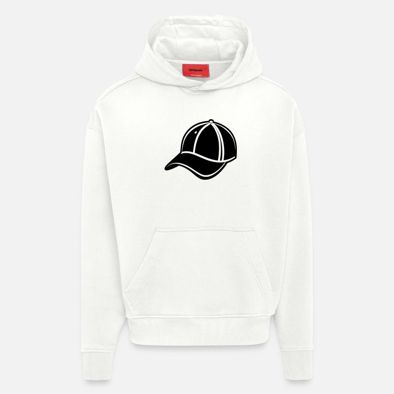 Baseball Cap - Hoodie- made by SPREAD  - OFF WHITE